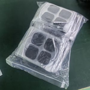Elite Smart Muscle Stimulator Pro (4 Channel TENS + EMS + NMES) in toolbox with 4*4cm square pads 50 pairs