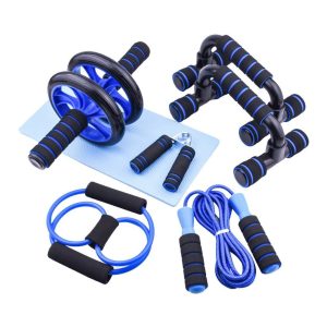 Ab Roller Wheel Kit with Accessories (Home Gym)